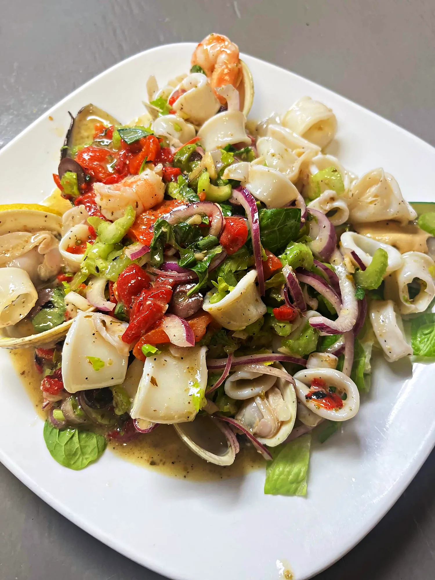 Seafood salad