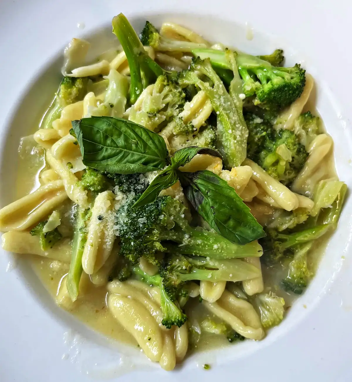Cavatelli and broccoli